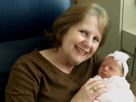 Grammy and newest granddaughter