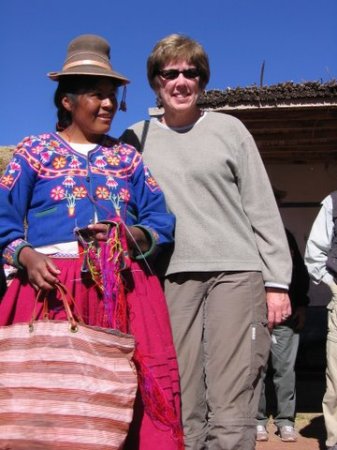 Obama Supporter in Peru at Lake Titacaca