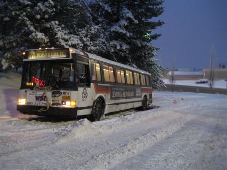 7870 Stuck in the snow