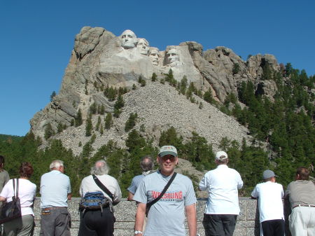 Standing at Mt. Rushmore