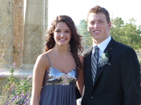 Dalton with his date, Chelsea - HC 2008