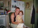 My youngest son Brian with Jenna