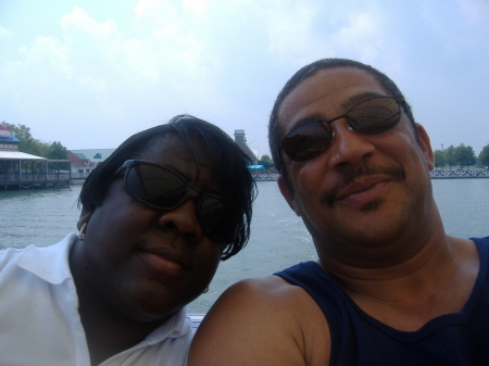 Hubby (Milton) and me