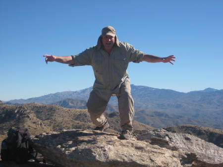on top of Thimble Peak