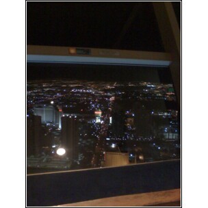 1000 feet above Las Vegas