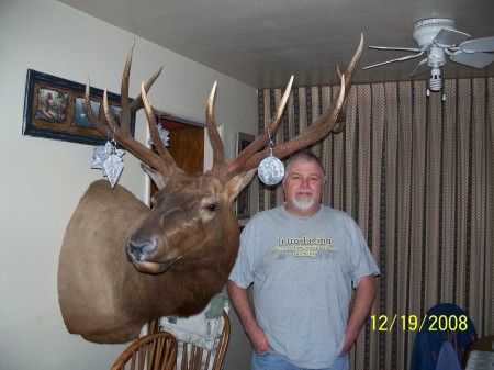 husband Lowell with his Elk