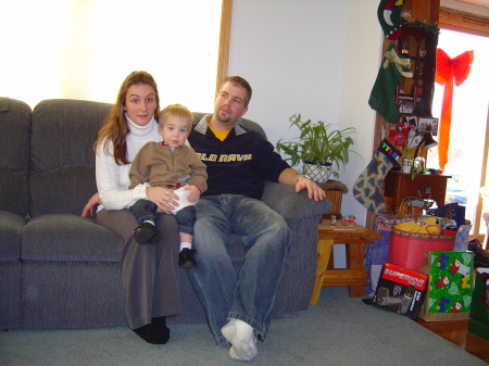 Misty, Jason, and Tyler christmas 2007