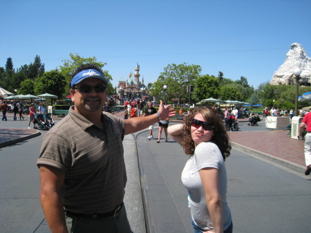 my niece and i at disney