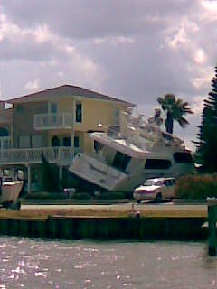 Clearlake after Hurricane IKE.