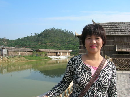 relative fish farm in china