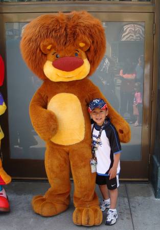 Cristian & Goliath from Jo Jo's Circus.