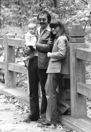 Cinda, Michelle and I 1977