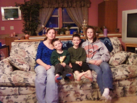 Corina, Adam, Lucas and Tabitha -2008