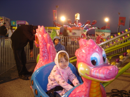 lily at the fair and santa 014