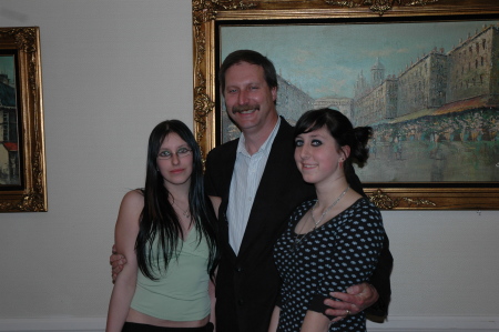 Tom and his girls