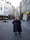 Caroline & I in Belgium