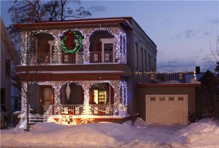 House at Christmas 2008
