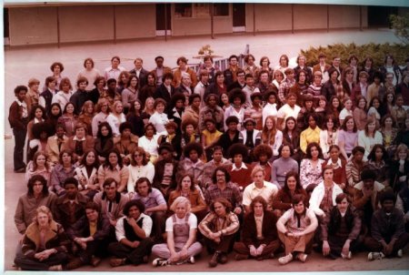 Wayne Doutt's album, Class of 75 group photo