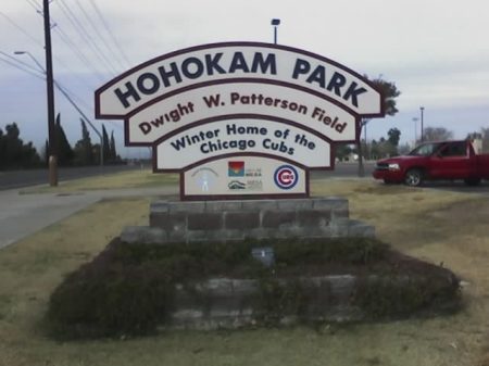 Hohokam Field-Winter home of the Cubs