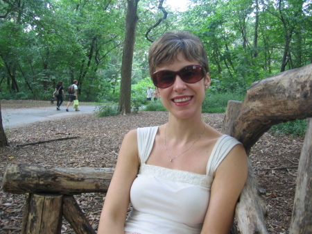 Me in Central Park, NY - August 2008