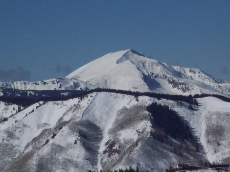 View from Snowmass Mt