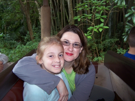 Me and my daughter Haley at Disney World