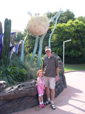 2006 in Disney with Claire