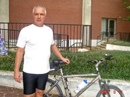 Biking Through NC State Univ.