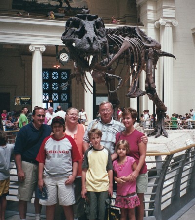 Doug, Amy, Dad, Ginger/ Alex, Ian, Emily & Sue