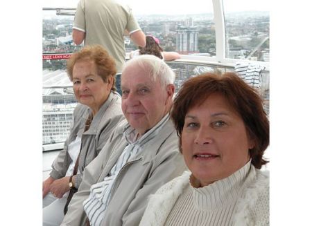 me and the folks on the London Eye in 2008
