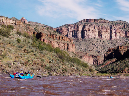 Rafting the Upper Salt River, AZ