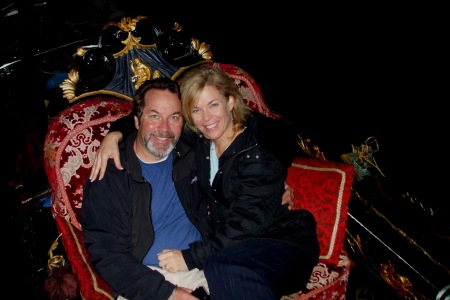 gondola ride in Venice on honeymoon