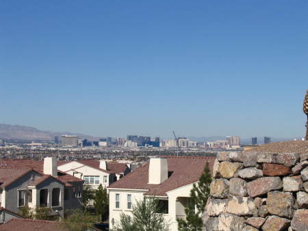 View of the Las Vegas Strip from where I live