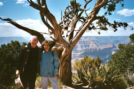 RICKY AND ME AT THE GRAND CANYON