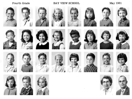 1961 Fourth Grade - Ms. Collins