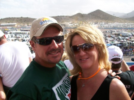 Daniel and Linda NASCAR 2008