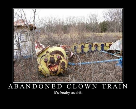 clown train