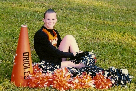 Tabby 8th Grade Cheerleading