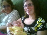 My daughter Taylor and grandbaby Lexie (Willie