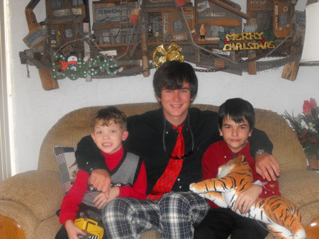 My boys-Christmas 2008