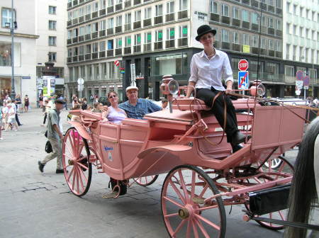 Vienna, Austria by Horse-drawn carriage