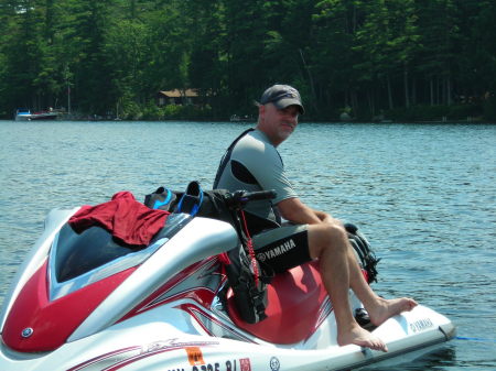 Boating on Lake Winni