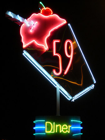 The 59 Diner in Houston