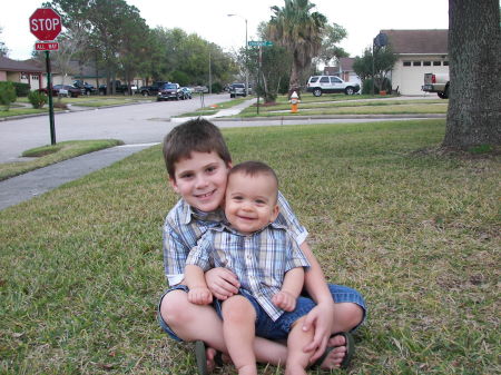 My boys Nov. 2008