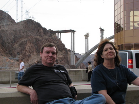 New bridge at Hoover Dam 2009