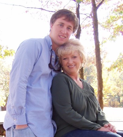 Jodi and her son, Matt in November 2008