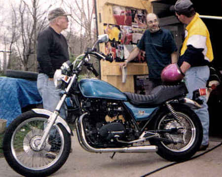 '79 750 Kawasaki twin.