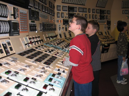 Nuclear Power Plant Control Room