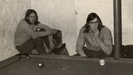 Russell Roeder and Chris Corbit '72