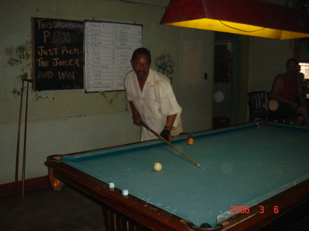 Shooting Pool in Philippines